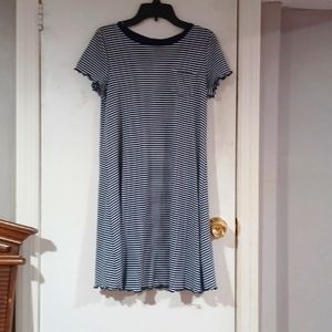 Petite Blue and White summer dress